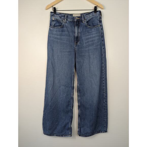 Everlane High Rise Organic Cotton The OG Baggy Jean in Ricky Wash - Picture 2 of 9